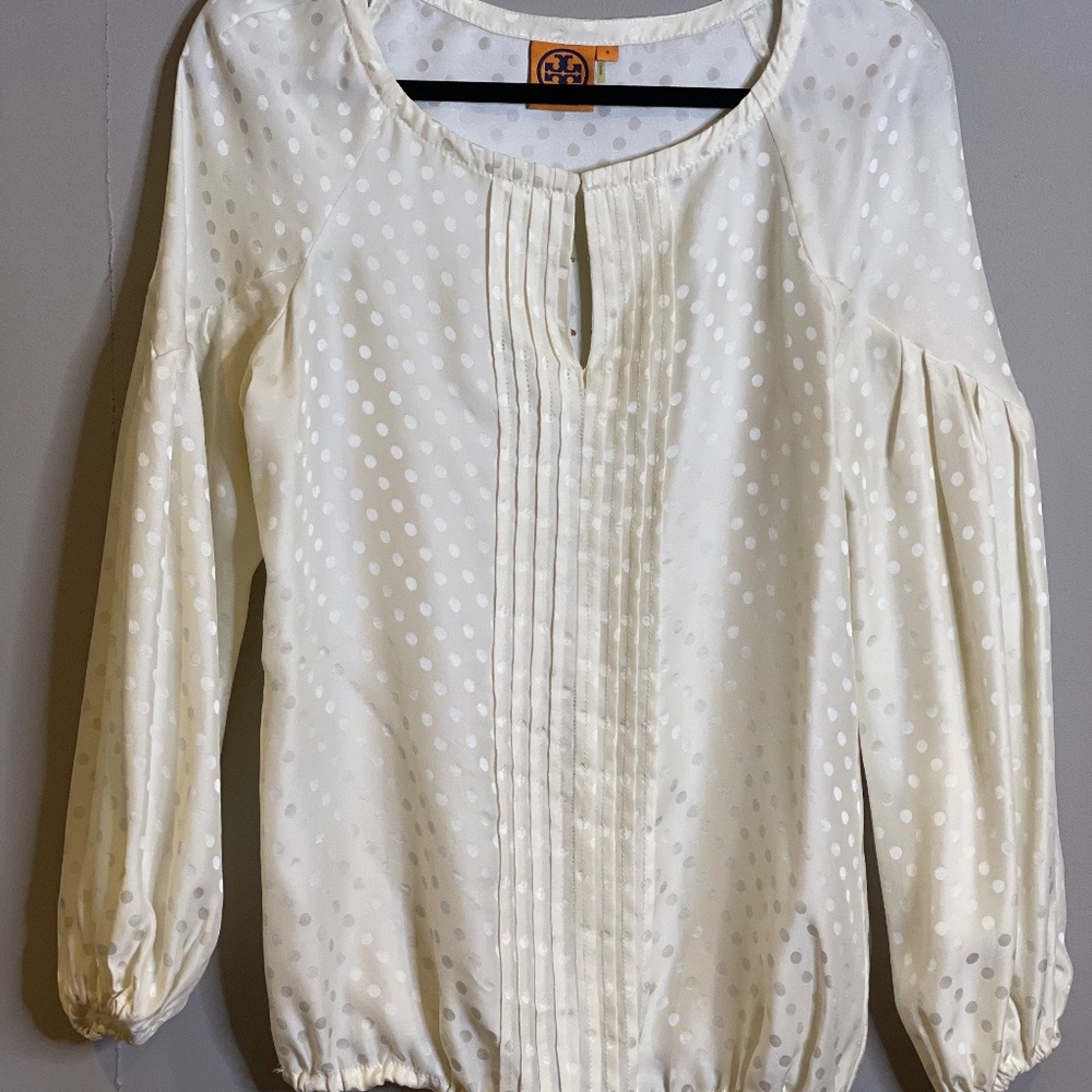 Tory Burch silk blouse size 4